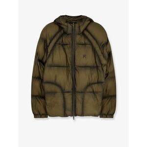 Represent Men Padded And Quilted Down Jacket